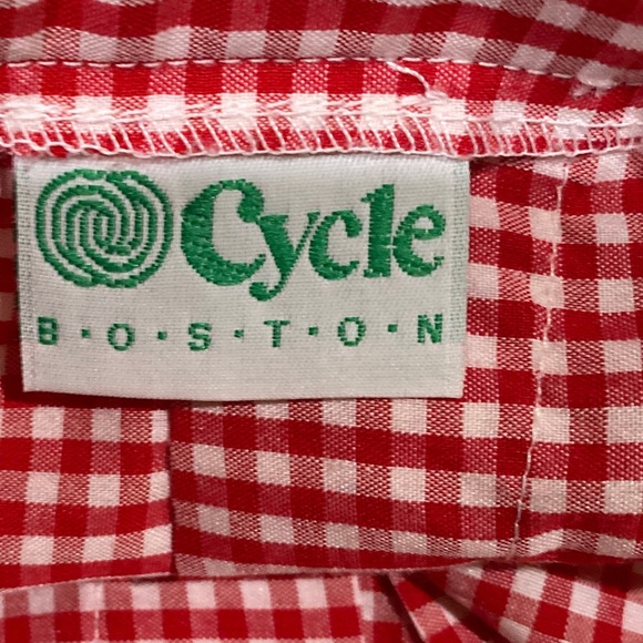 Upcycled Halloween Costume Little Red Riding Hood - Picture 5 of 16